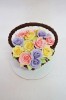 Шоколадная корзина №10 с цветами