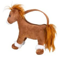 Подарок со сладостями на новый год Лошадка