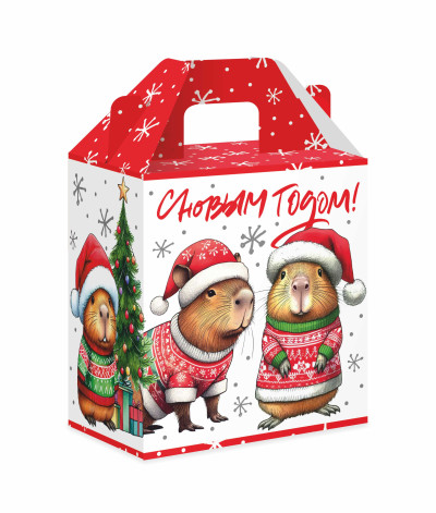 Подарок сладкий Капибары с конфетами