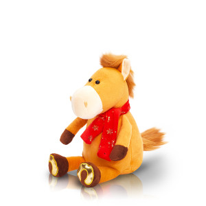 Новогодний сладкий подарок в виде лошадки Ковбой