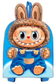 Подарок новогодний Рюкзак синий с конфетами Лабубу Подарок новогодний Рюкзак синий с конфетами Лабубу