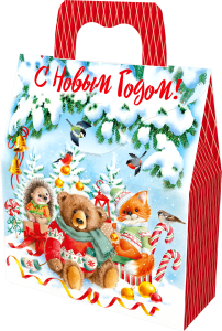 Сладкий подарок Лесная банда на 2026 год