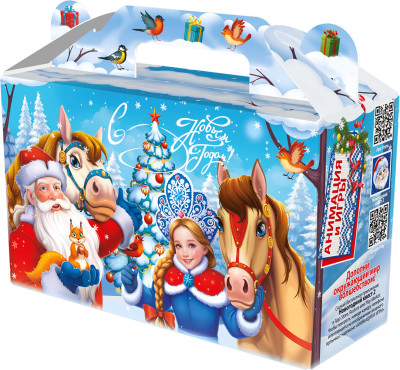 Детский подарок с конфетами Лошадиная прогулка Детский подарок с конфетами Лошадиная прогулка