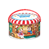 Подарок со сладостями на новый год Любимки