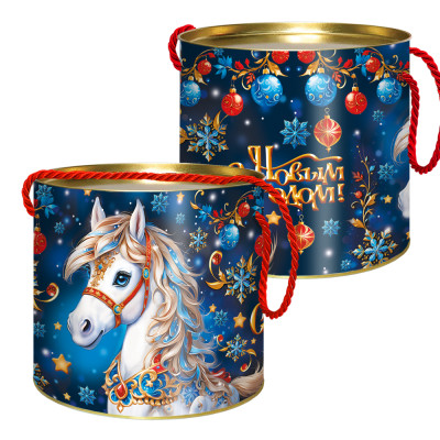 Новогодний подарок в тубе Малыш