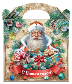 Новогодний пенал со сладостями Мороз Иванович Новогодний пенал со сладостями Мороз Иванович