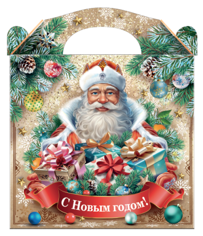 Новогодний пенал со сладостями Мороз Иванович