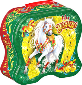 Подарок с конфетами на 2026 год На удачу Подарок с конфетами на 2026 год На удачу