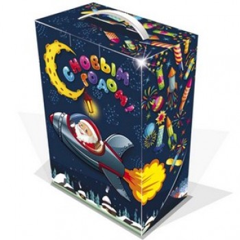 Новогодний игровой набор Галактика с конфетами