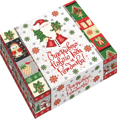 Корпоративный подарок на новый год Новогодний микс