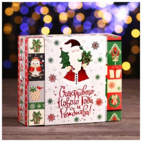 Корпоративный подарок на новый год Новогодний микс