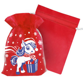 Новогодний презент с конфетами Мешочек Сюрприз Новогодний презент с конфетами Мешочек Сюрприз