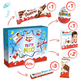 Набор кондитерских изделий Kinder ассорти Party Mix, 223 г Набор кондитерских изделий Kinder ассорти Party Mix, 223 г