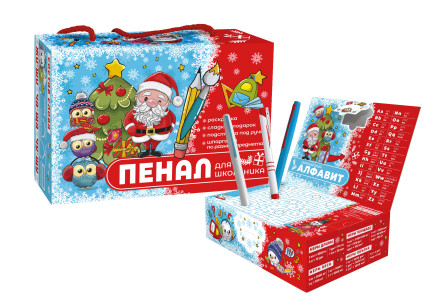 Сладкий подарок для детей Пенал школьника