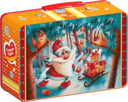 Новогодний подарок чемоданчик Пикник