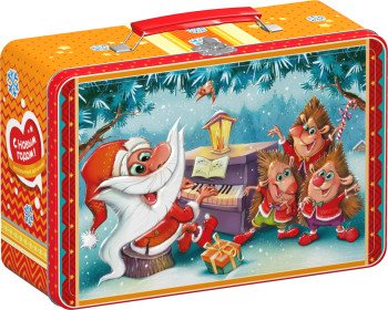 Новогодний подарок чемоданчик Пикник Новогодний подарок чемоданчик Пикник