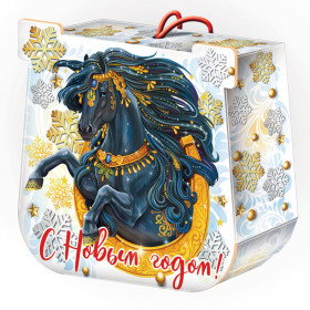 Сладкий подарок на Новый 2026 год Подкова