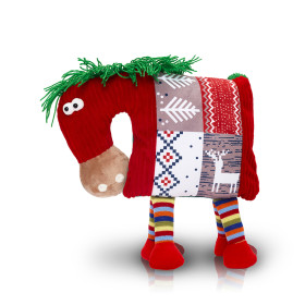 Подарок со сладостями в виде лошади Подушка Скандинавия