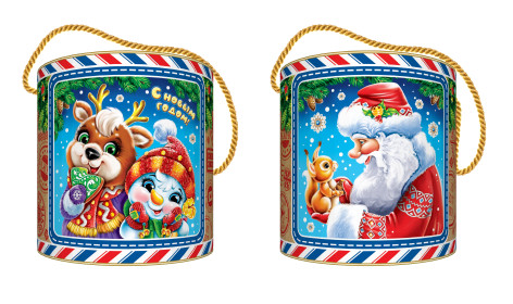 Новогодний подарок на новый год в тубе Послание Новогодний подарок на новый год в тубе Послание