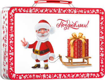Подарок новогодний Чемоданчик Поздравляем Подарок новогодний Чемоданчик Поздравляем