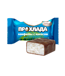 Конфеты "Фант с кокосом", "Кокосовый рай" или "Прохлада" 2шт