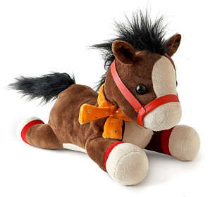 Подарок со сладостями на новый год конь Резвый Подарок со сладостями на новый год конь Резвый