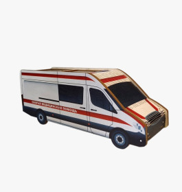 Подарок в коробке из фанеры Скорая помощь Подарок в коробке из фанеры Скорая помощь