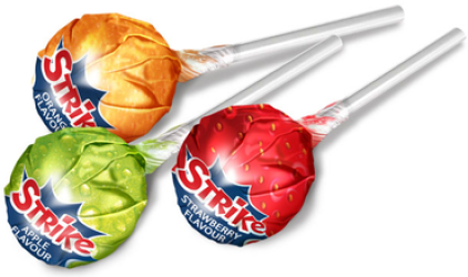 Карамель фигурная на палочке