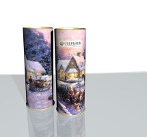 Новогодний Подарок в Тубе с логотипом на заказ