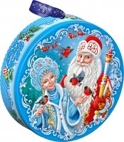 Новогодний подарок со конфетами Улыбашка