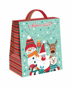 Новогодний подарок в картонной упаковке Весёлая команда Новогодний подарок в картонной упаковке Весёлая команда