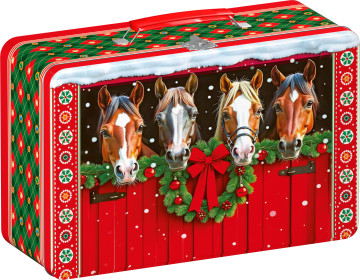 Новогодний подарок чемоданчик лошадка Везунчик Новогодний подарок чемоданчик лошадка Везунчик