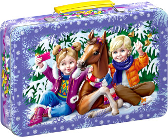 Подарок новогодний сладкий Чемоданчик Время волшебства Подарок новогодний сладкий Чемоданчик Время волшебства