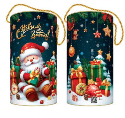 Подарок на новый год с конфетами Всем подарки Подарок на новый год с конфетами Всем подарки