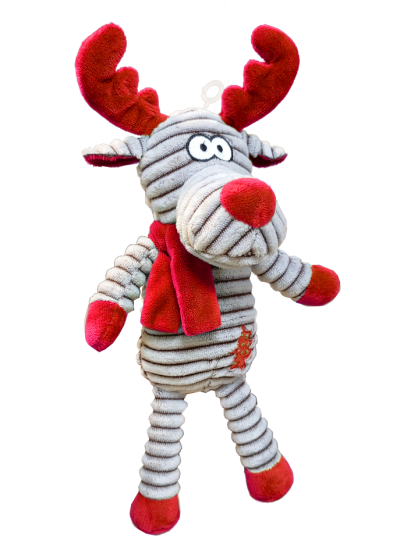 Игрушка набивная Олень новогодний