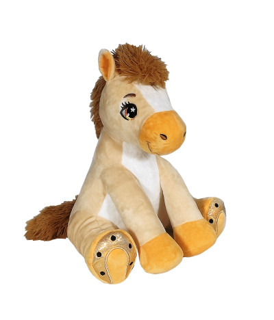 Подарок на новый год лошадка Золотое копытце